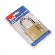 60mm Brass Combination Padlock